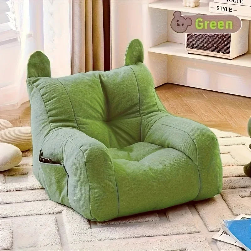 Cartoon Cat Sofa Bed - Washable & Detachable Pet Furniture