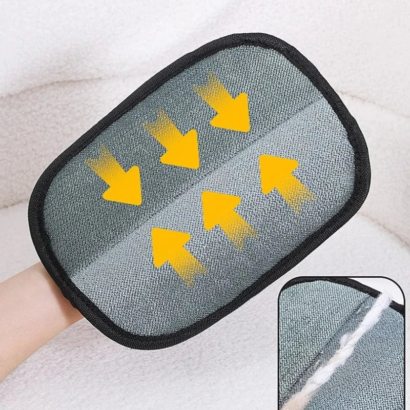 Pet Hair Remover Gloves - Washable Grooming Tool for Cats & Dogs