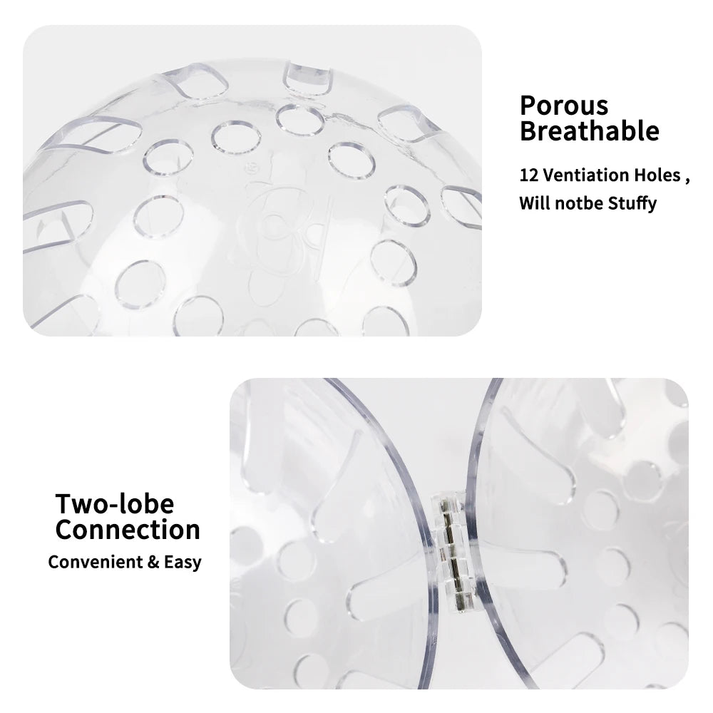 Cat Muzzle Hood - Transparent Breathable Anti-Bite Grooming Mask